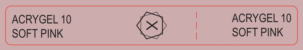 AcryGel Dualtec 10 Soft Pink
