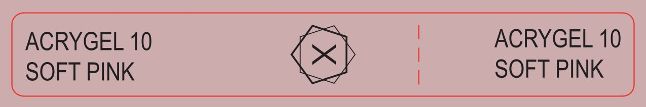AcryGel Dualtec 10 Soft Pink
