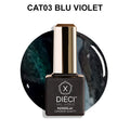 Colore Semipermanente Powerlac  Linea Cat Eye 03 Blu / Violet