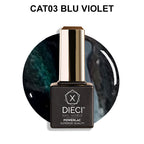 Colore Semipermanente Powerlac  Linea Cat Eye 03 Blu / Violet