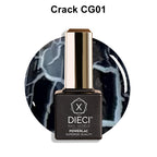 Colore Semipermanente Powerlac Linea Crack Gel Color 01 Black