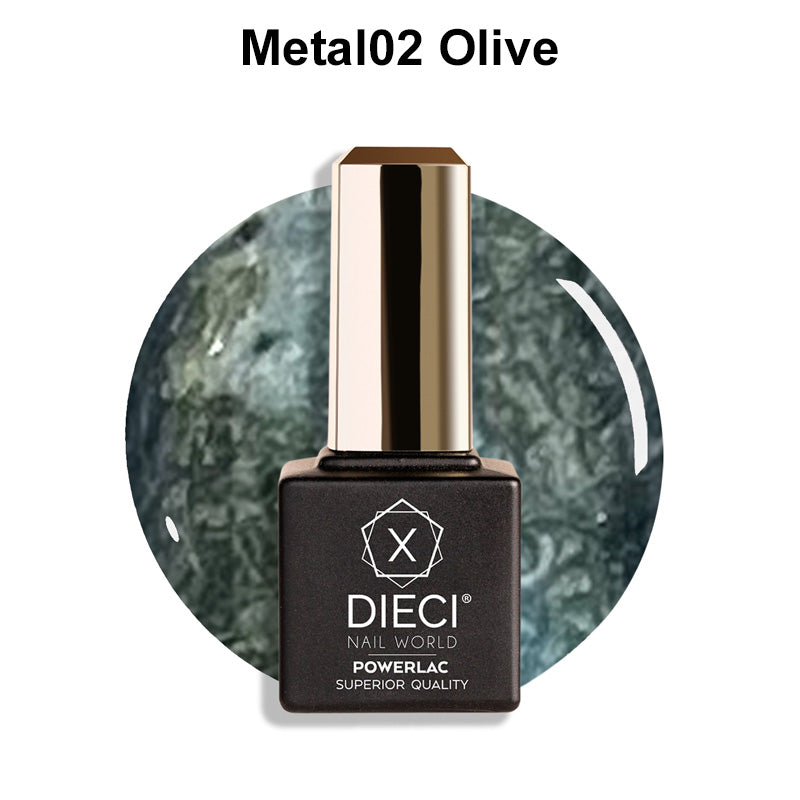 Colore Semipermanente Powerlac Linea Metal