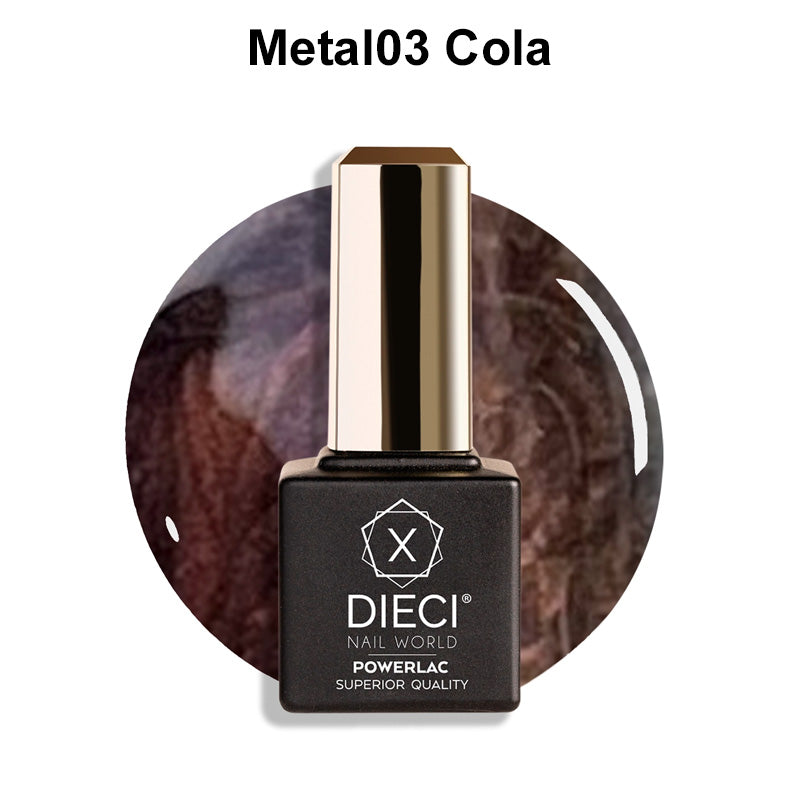 Colore Semipermanente Powerlac Linea Metal