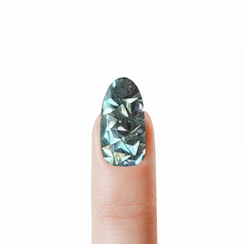 Nice Strass 11 Argento Verde