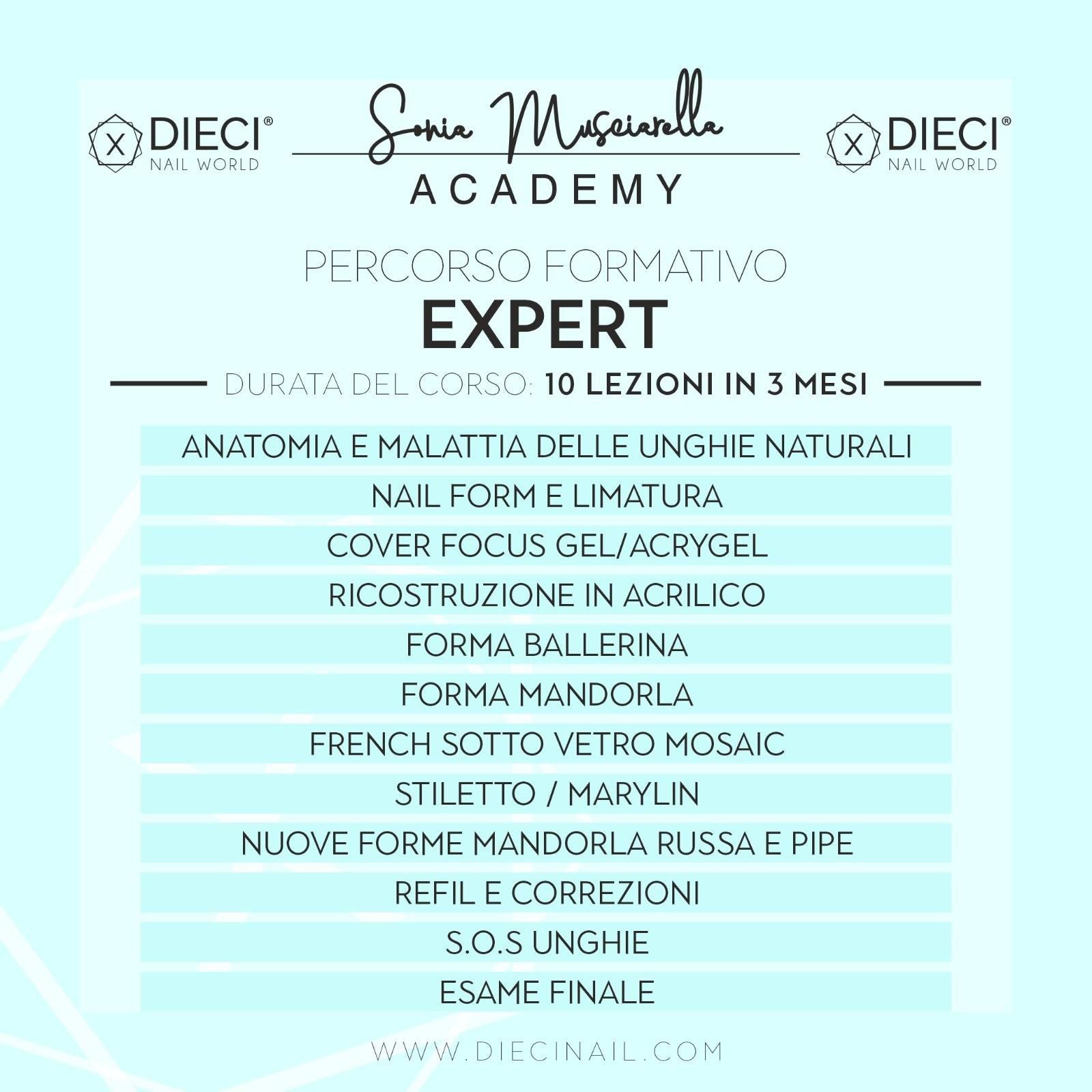Percorso Expert Dieci Nail - Acconto