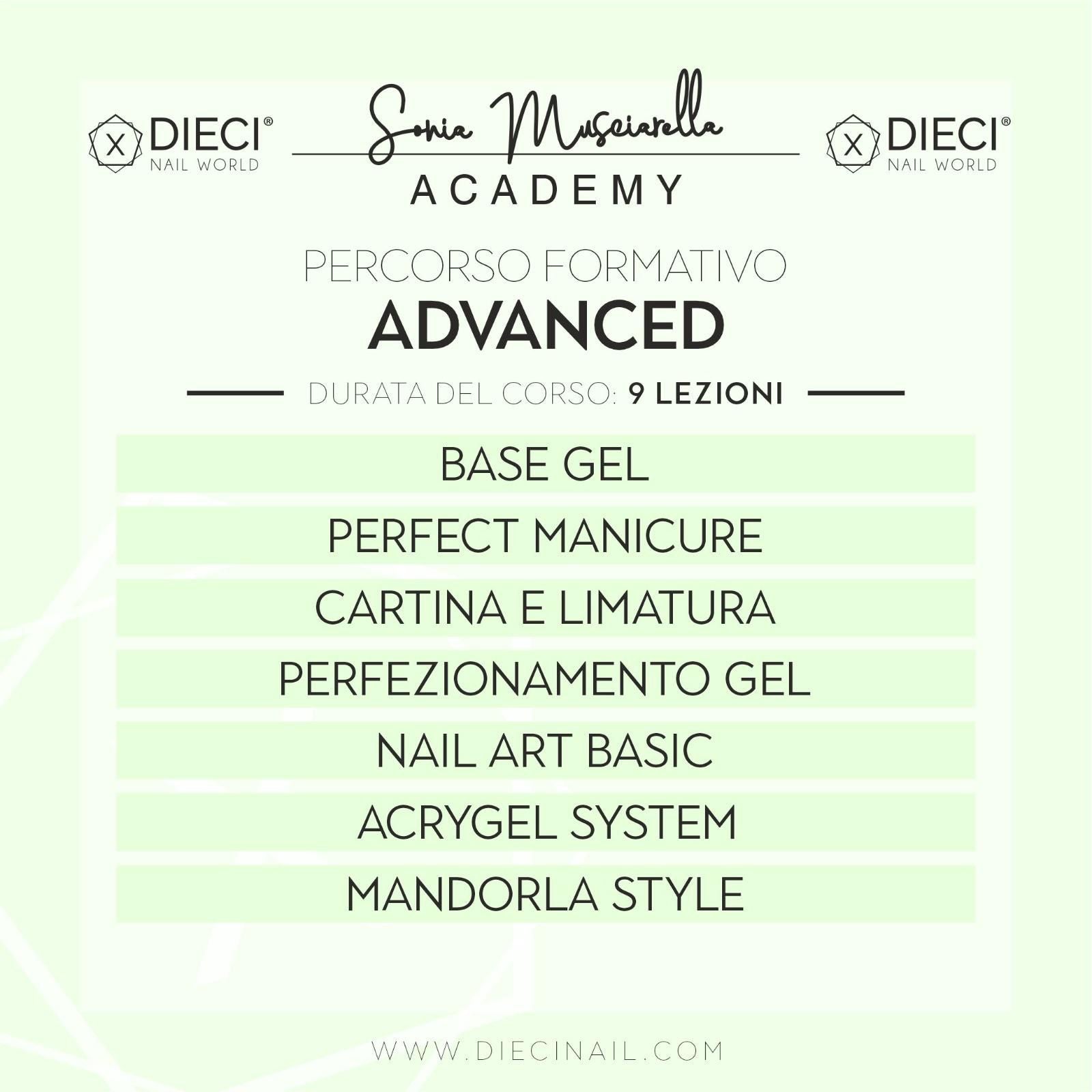 Percorso Advanced - Acconto