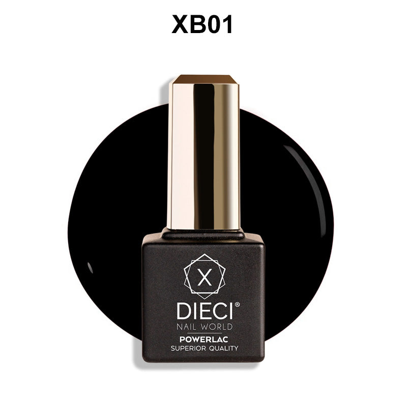 Colore Semipermanente Powerlac Linea Nero e Bianco XB