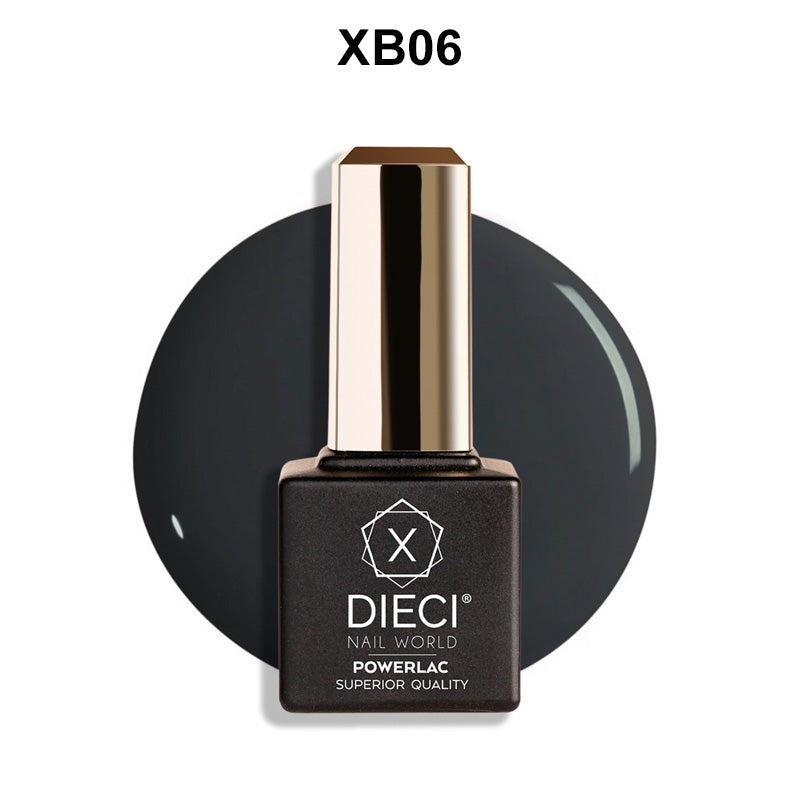 Colore Semipermanente Powerlac Linea Nero e Bianco XB