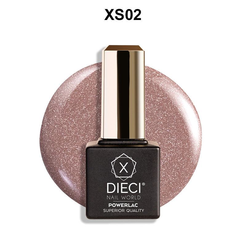 Colore Semipermanente Powerlac Linea Seta Glitter XS