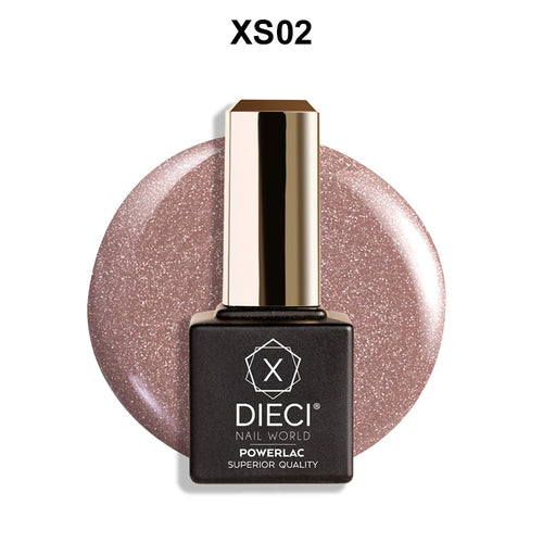 Colore Semipermanente Powerlac Linea Seta Glitter XS02