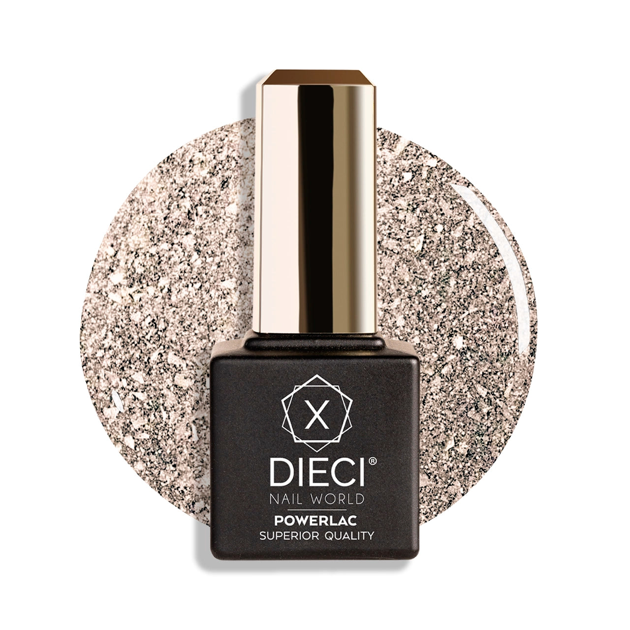 Colore Semipermanente Powerlac Linea Seta Glitter XS