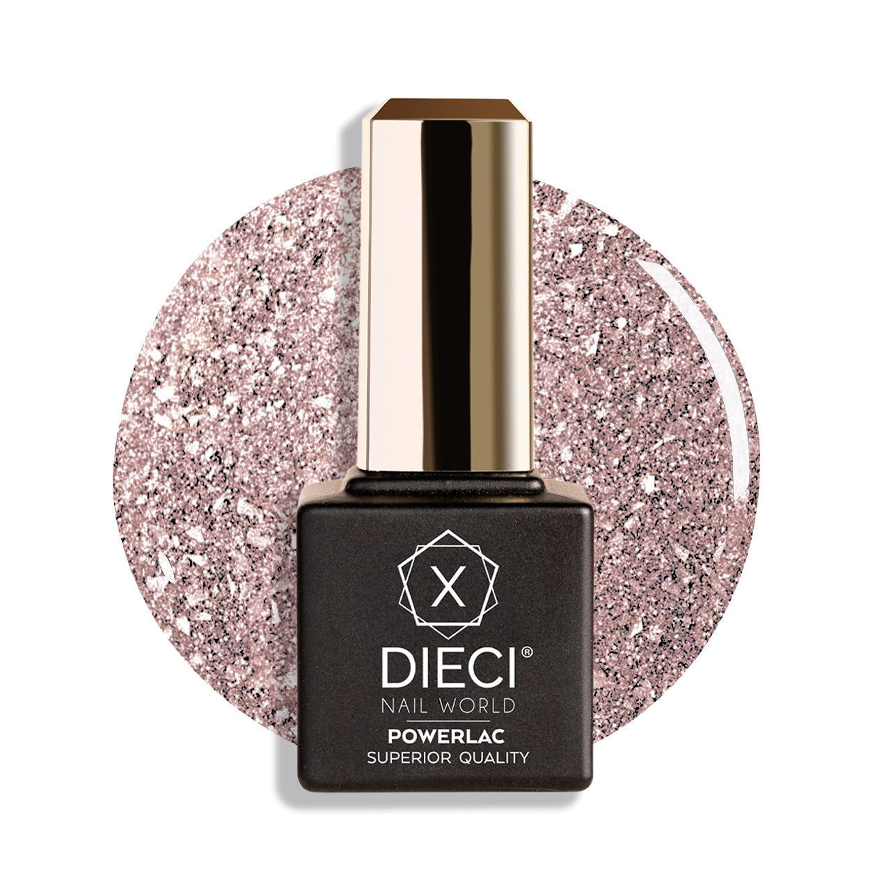 Colore Semipermanente Powerlac Linea Seta Glitter XS