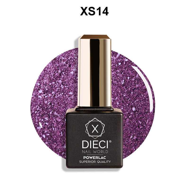 Colore Semipermanente Powerlac Linea Seta Glitter XS