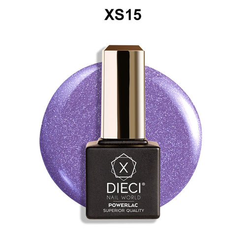 Colore Semipermanente Powerlac Linea Seta Glitter XS15