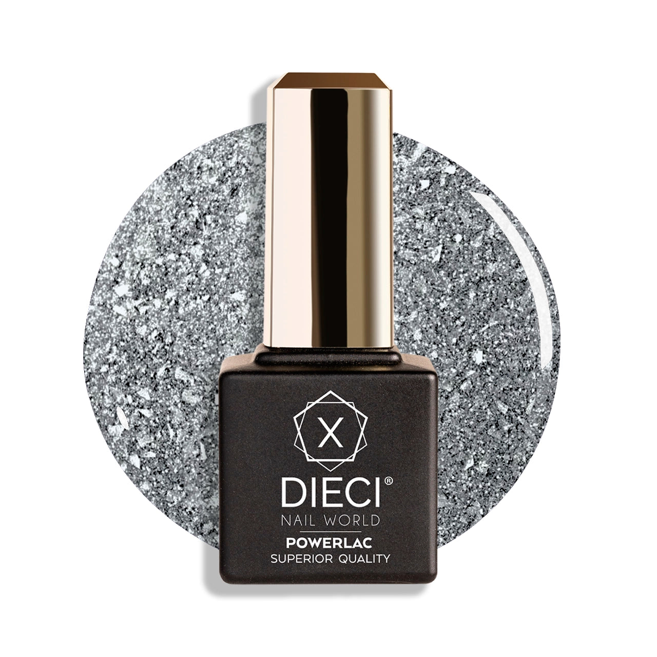 Colore Semipermanente Powerlac Linea Seta Glitter XS